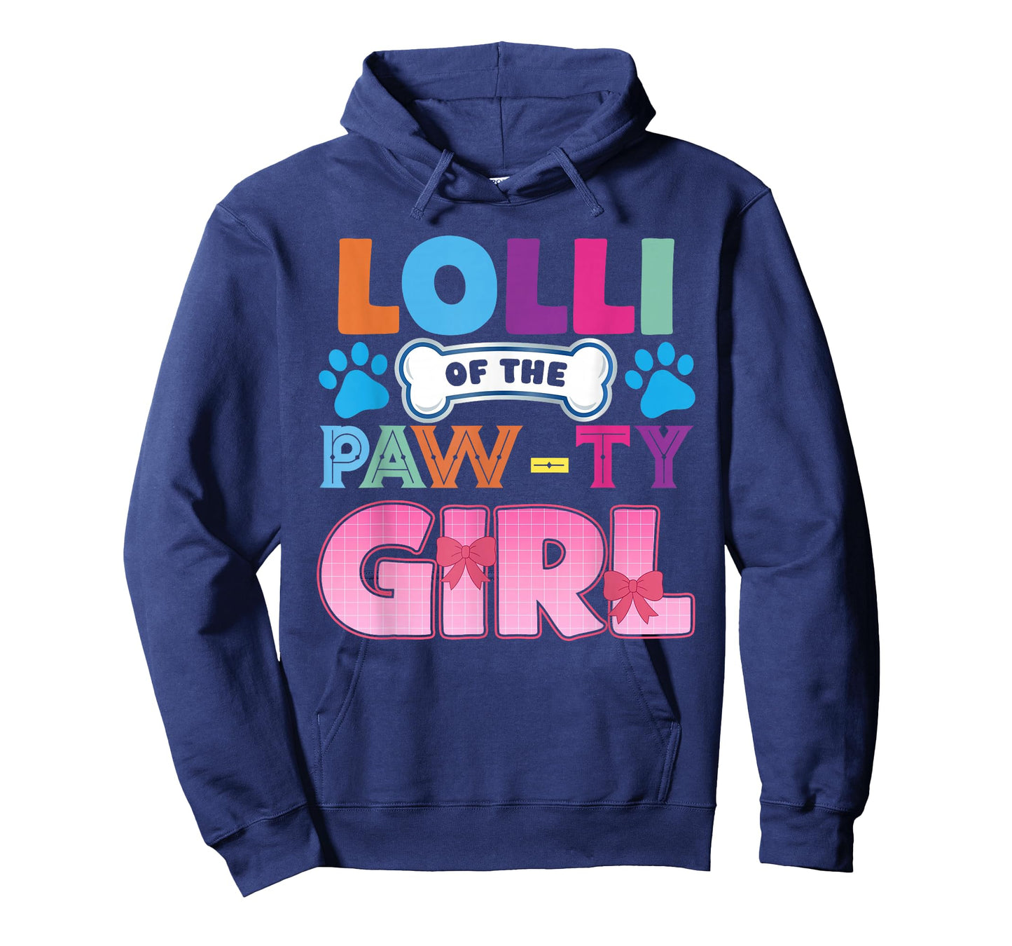 Lolli of The Paw-Ty Girl Birthday Family Matching Party T-Shirt
