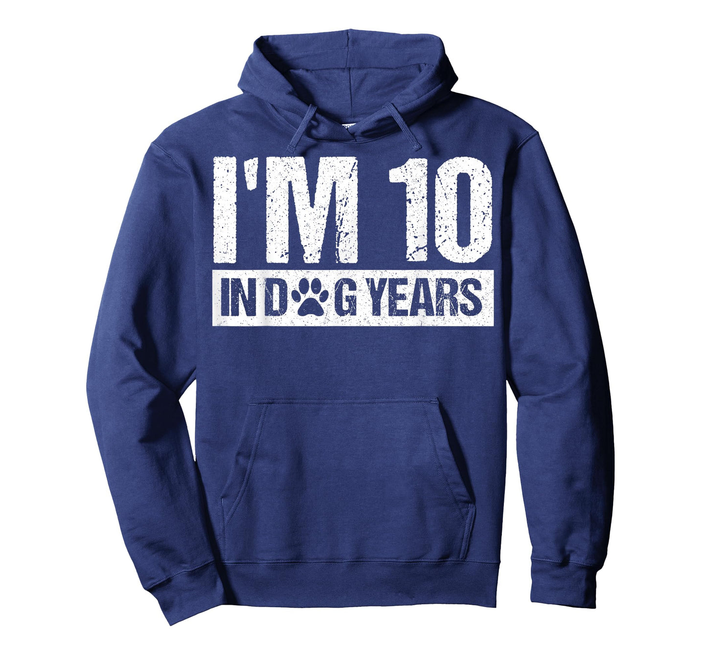 Funny 70th Birthday I'm 10 in Dog Years 70 Year Old Men T-Shirt