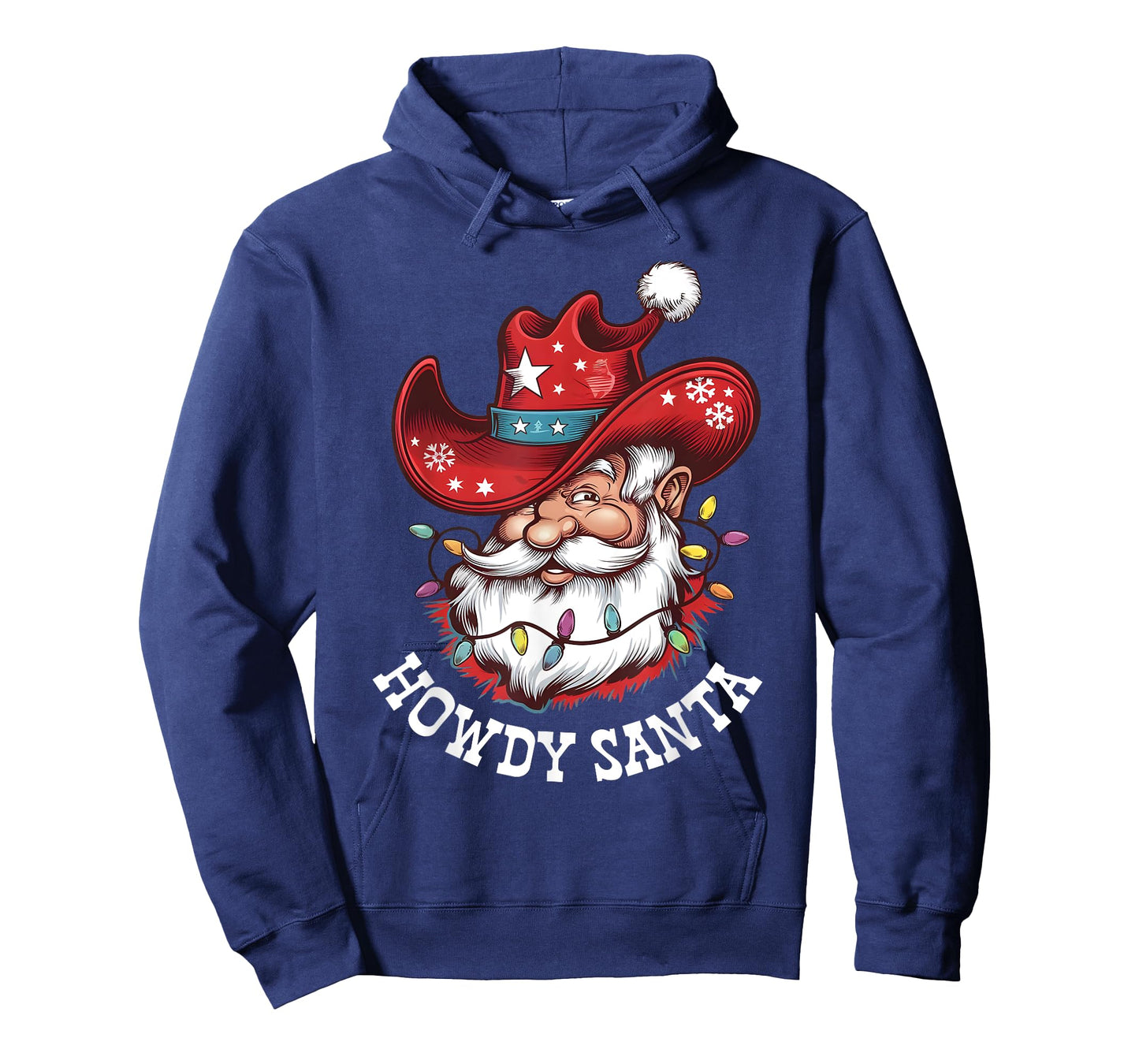 Howdy Santa Cowboy Western Christmas Funny Xmas Costumes T-Shirt