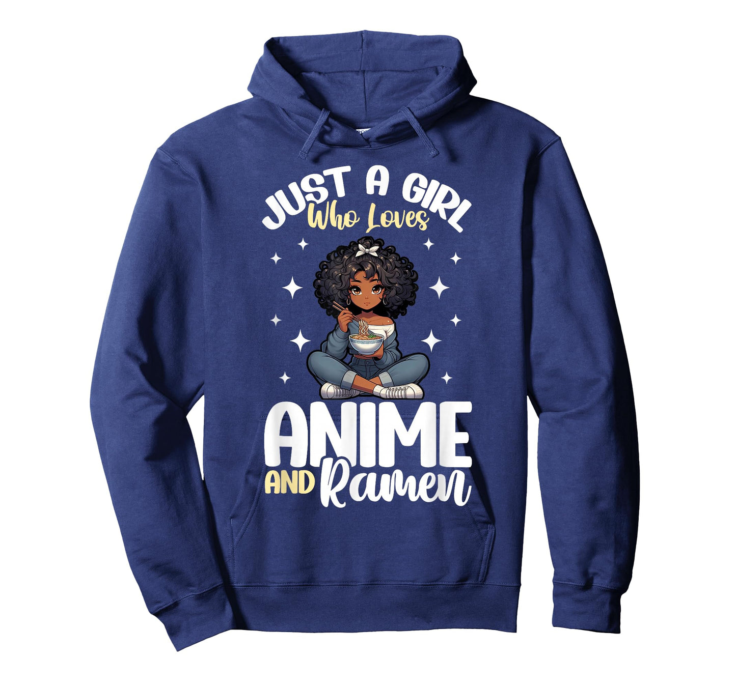 Just A Girl Who Loves Anime And Ramen African American T-Shirt