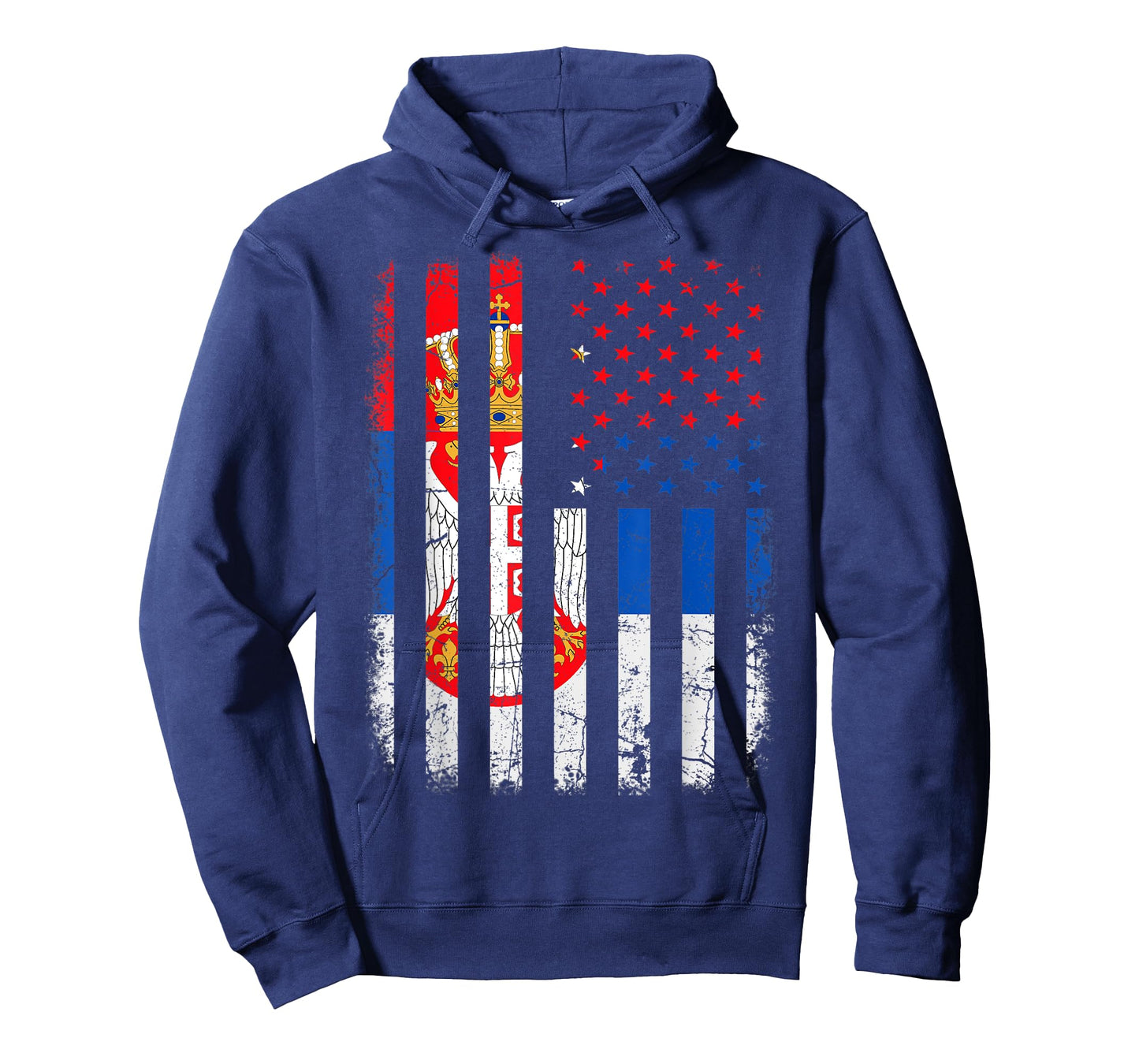 Serbian American Flag Serbia America Pride Heritage T-Shirt