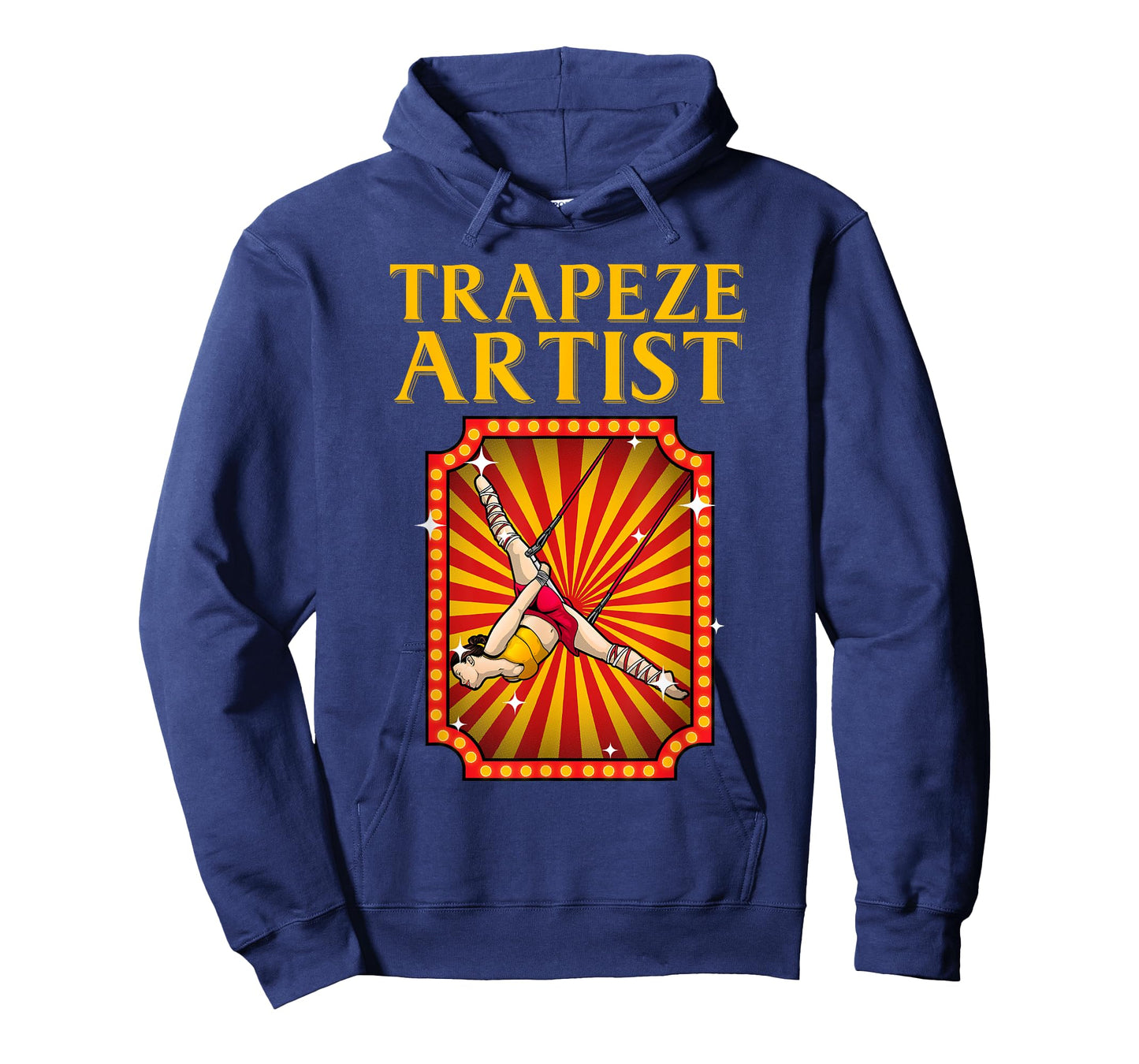 Funny Trapeze Artist Costume Design Kids Men Women Circus T-Shirt