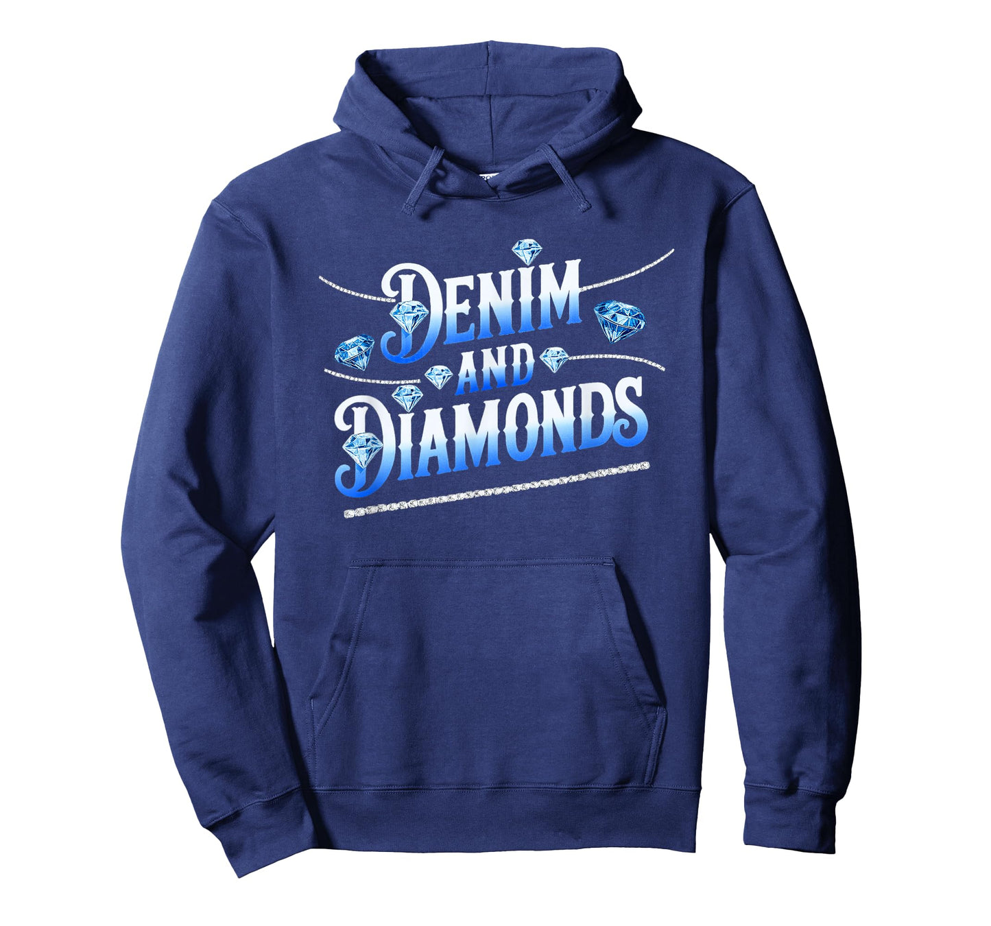 Denim and Diamonds Country Western Bachelorette Party Girl T-Shirt