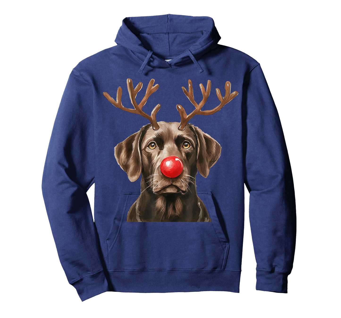 Christmas Brown Labrador Retriever Reindeer Dog Lover T-Shirt