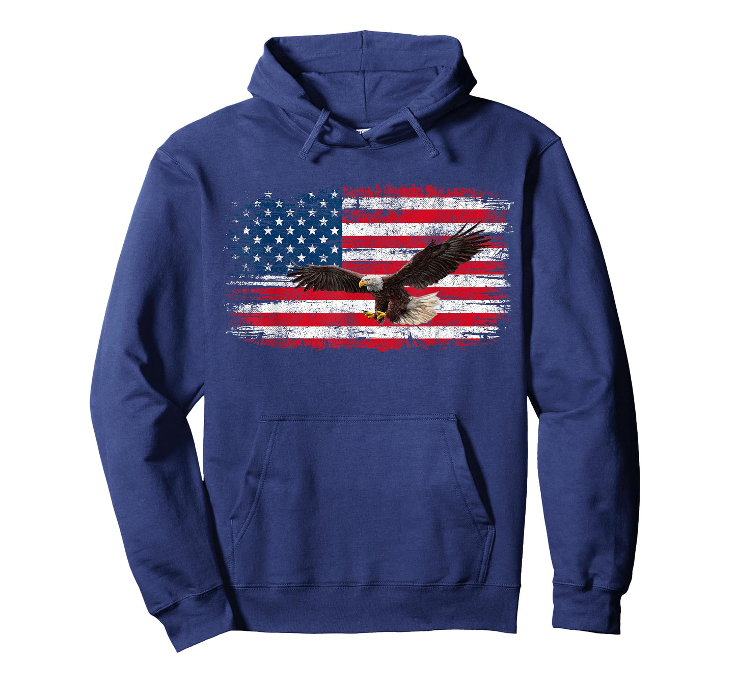 American Flag Bald Eagle Patriotic 4th Of July Men Women T-Shirt