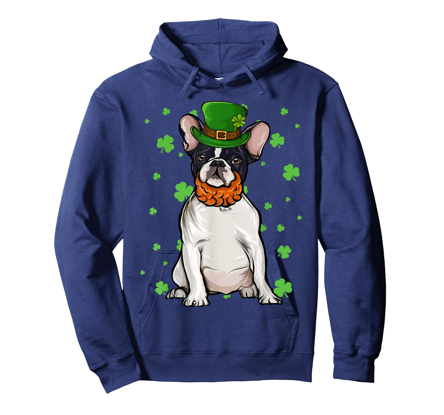 St Patricks Day French Bulldog Dog Shamrock Gift T-Shirt