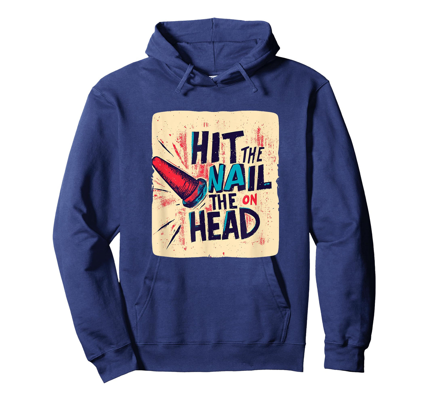 Hit the Nail on the Head Idiom Speech Costume T-Shirt