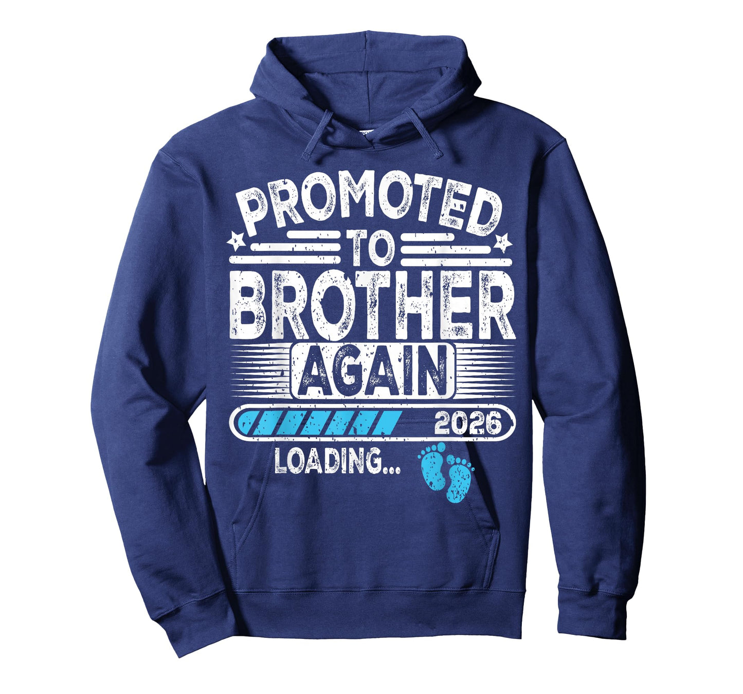 Promoted To Brother Again Est. 2026 Loading Funny Besties T-Shirt