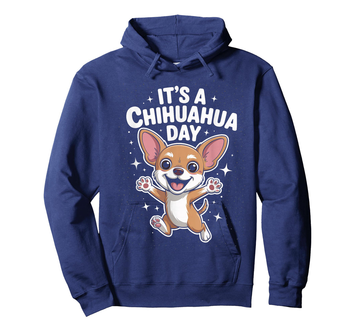 Itโs A Chihuahua Day Funny Cute Pet Dog Lover Cartoon Style T-Shirt