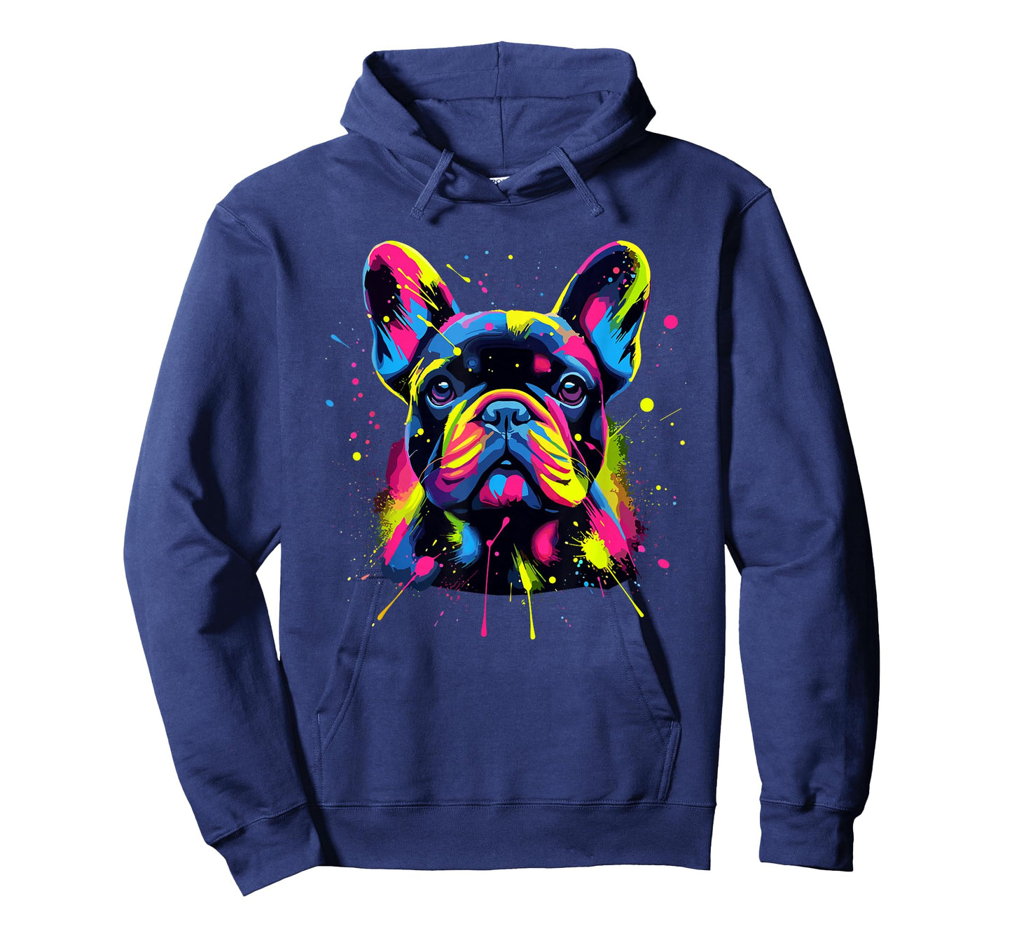 Splash Art French Bulldog Frenchie Bulldogs T-Shirt