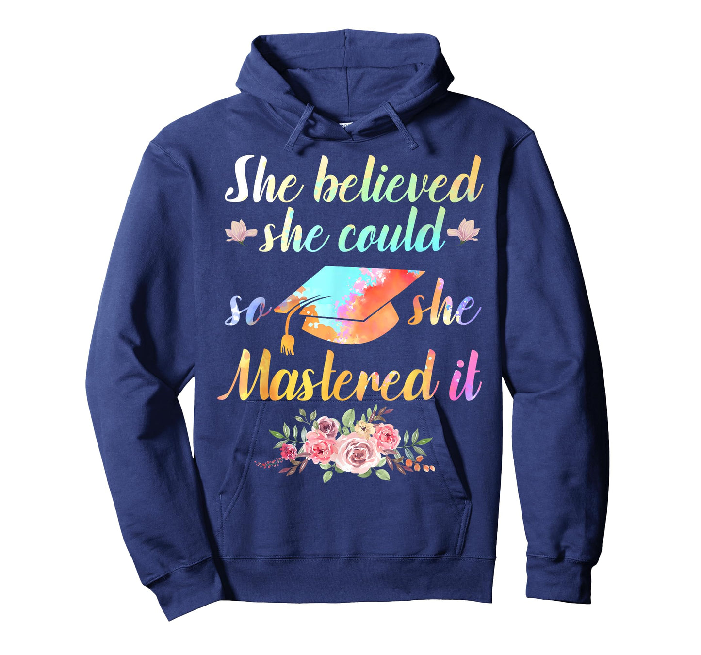Cool Master Degree Art for Men Women Academic Degree Diploma T-Shirt Small