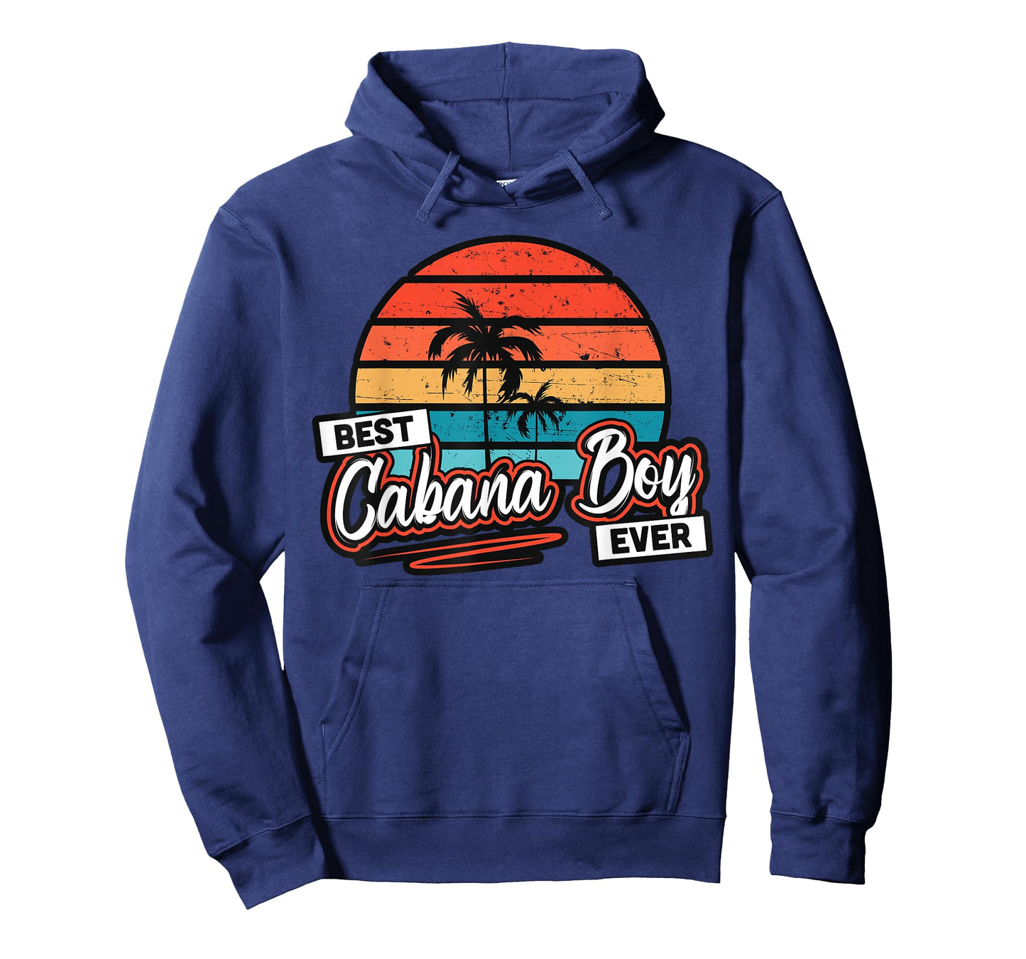 Colorful Sunset Palm Tree Best Cabana Boy Ever T-Shirt
