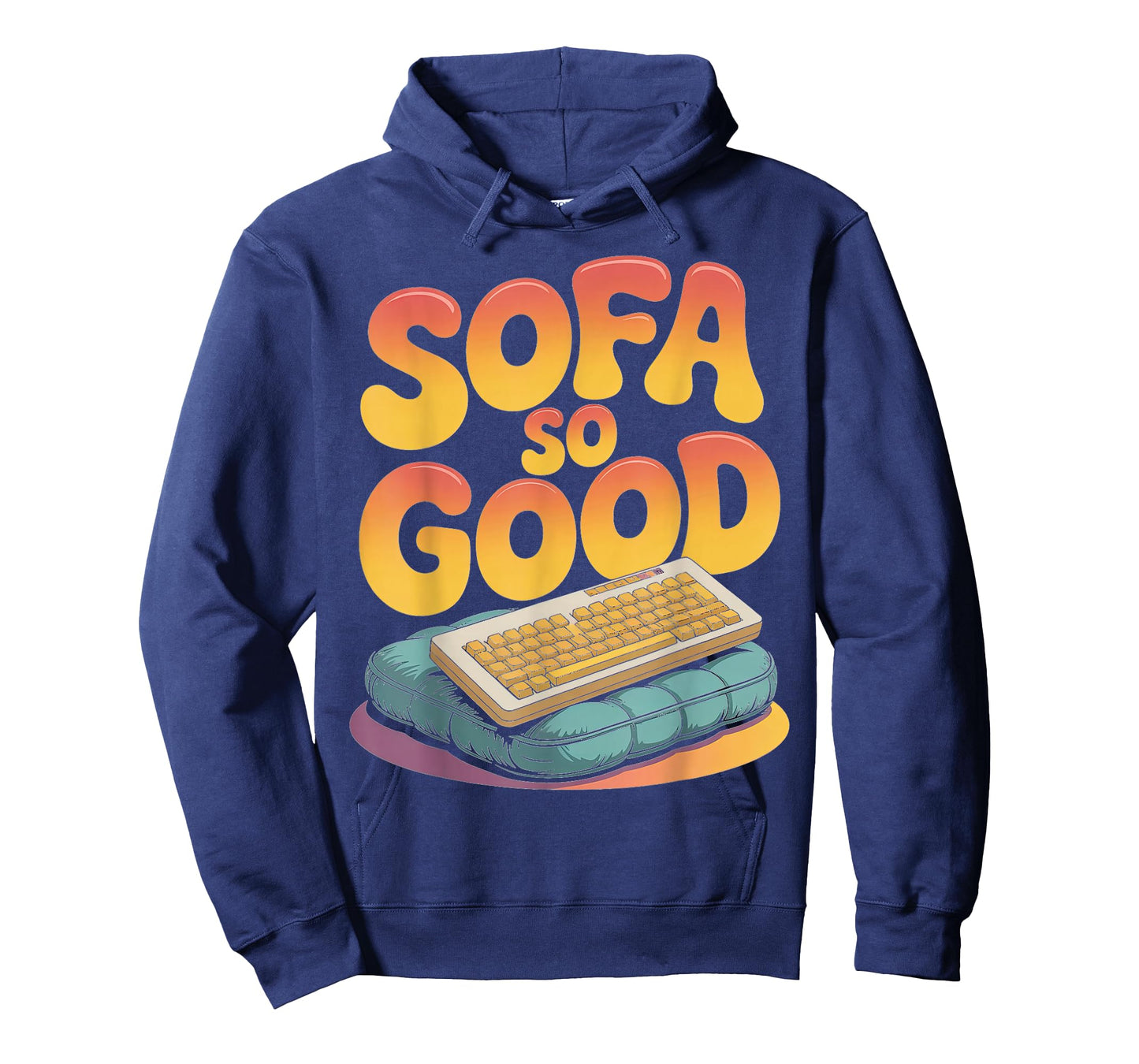 Sofa So Good Keyboard Design Chill T-Shirt