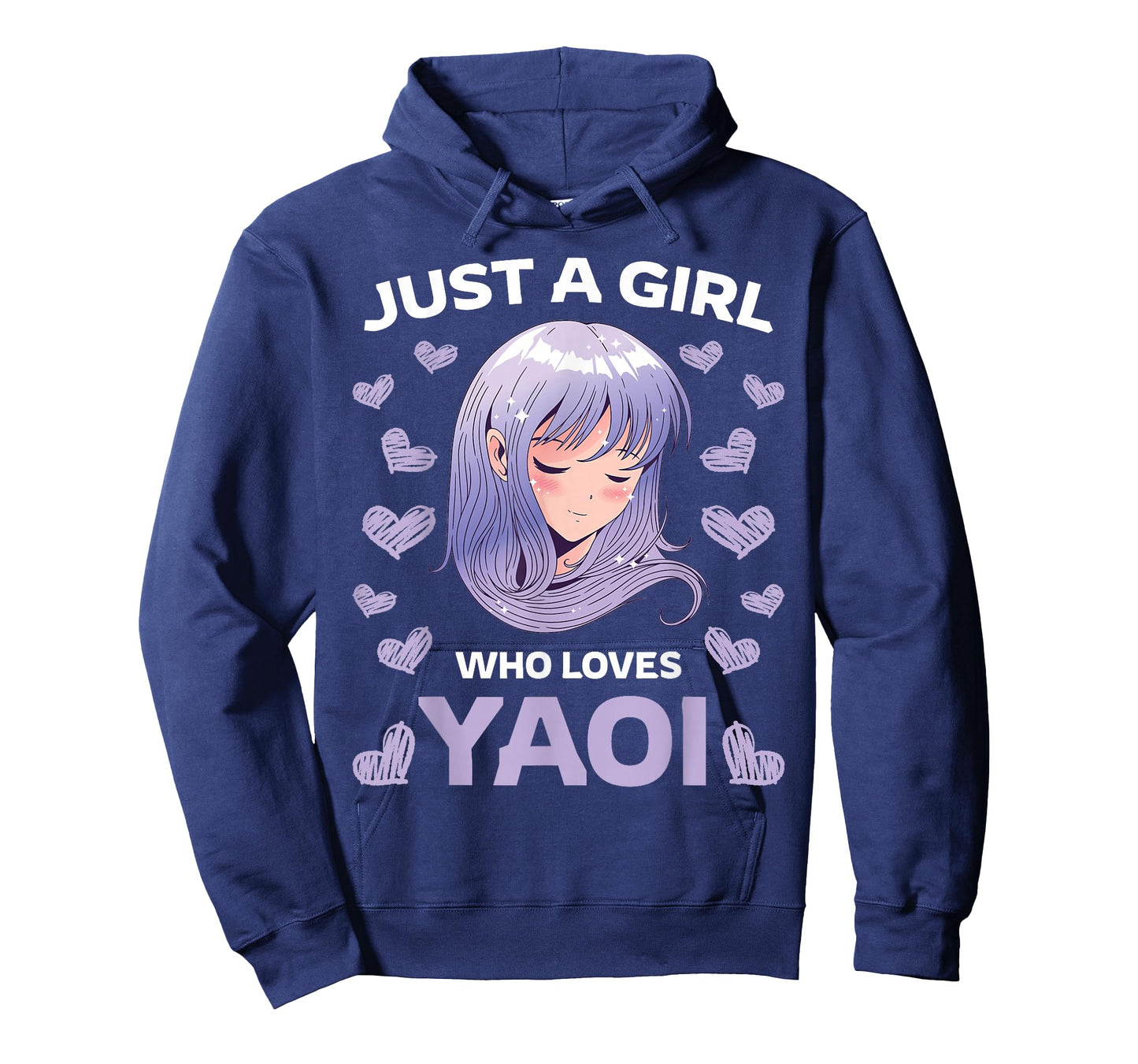 Just A Girl Who Loves Yaoi Manga BL Gay Anime Manga Fujoshi T-Shirt