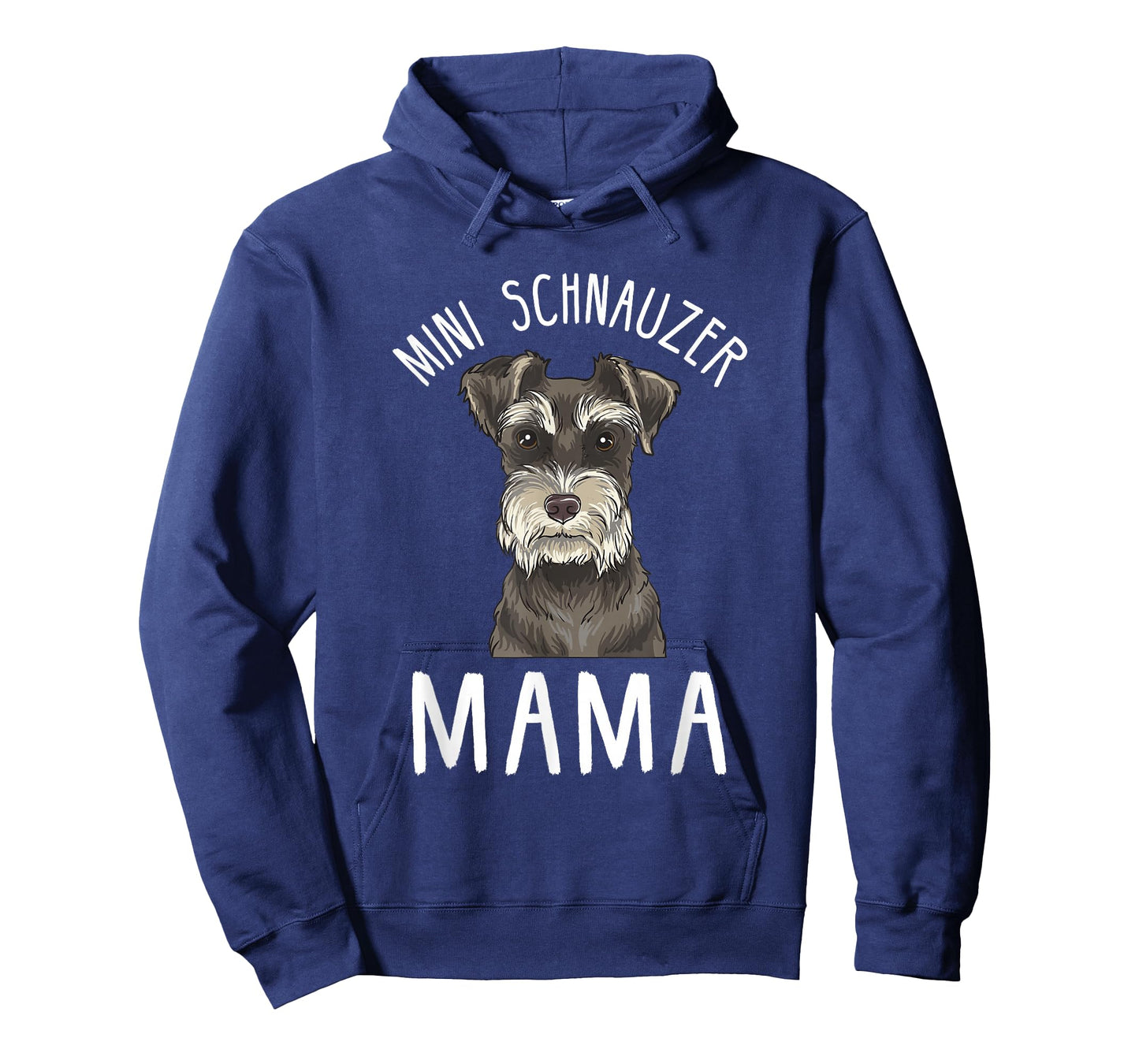 Mini Schnauzer Mama Funny Mini Schnauzer Mom T-Shirt