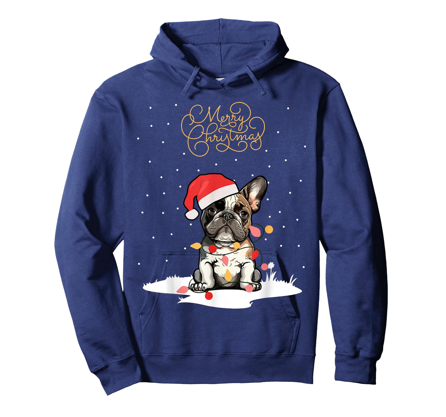 Santa Xmas Frenchie Merry Christmas French Bulldog Puppy T-Shirt