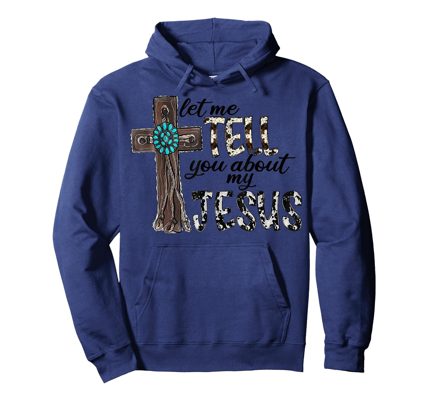 Western Leopard Let Me Tell You About My Jesus Christian T-Shirt