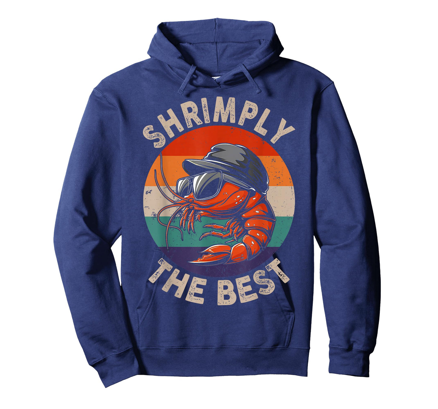 Shrimply The Best Funny Shrimp Catcher Shrimping Season T-Shirt