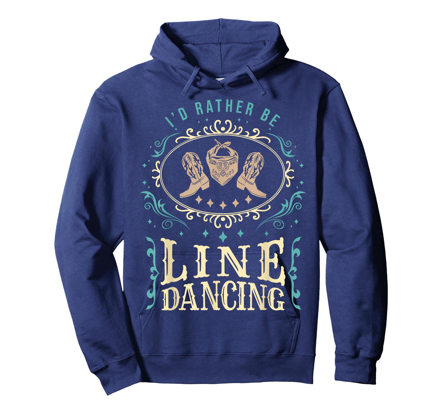 I'd Rather Be Line Dancing Funny Line Dance T-Shirt
