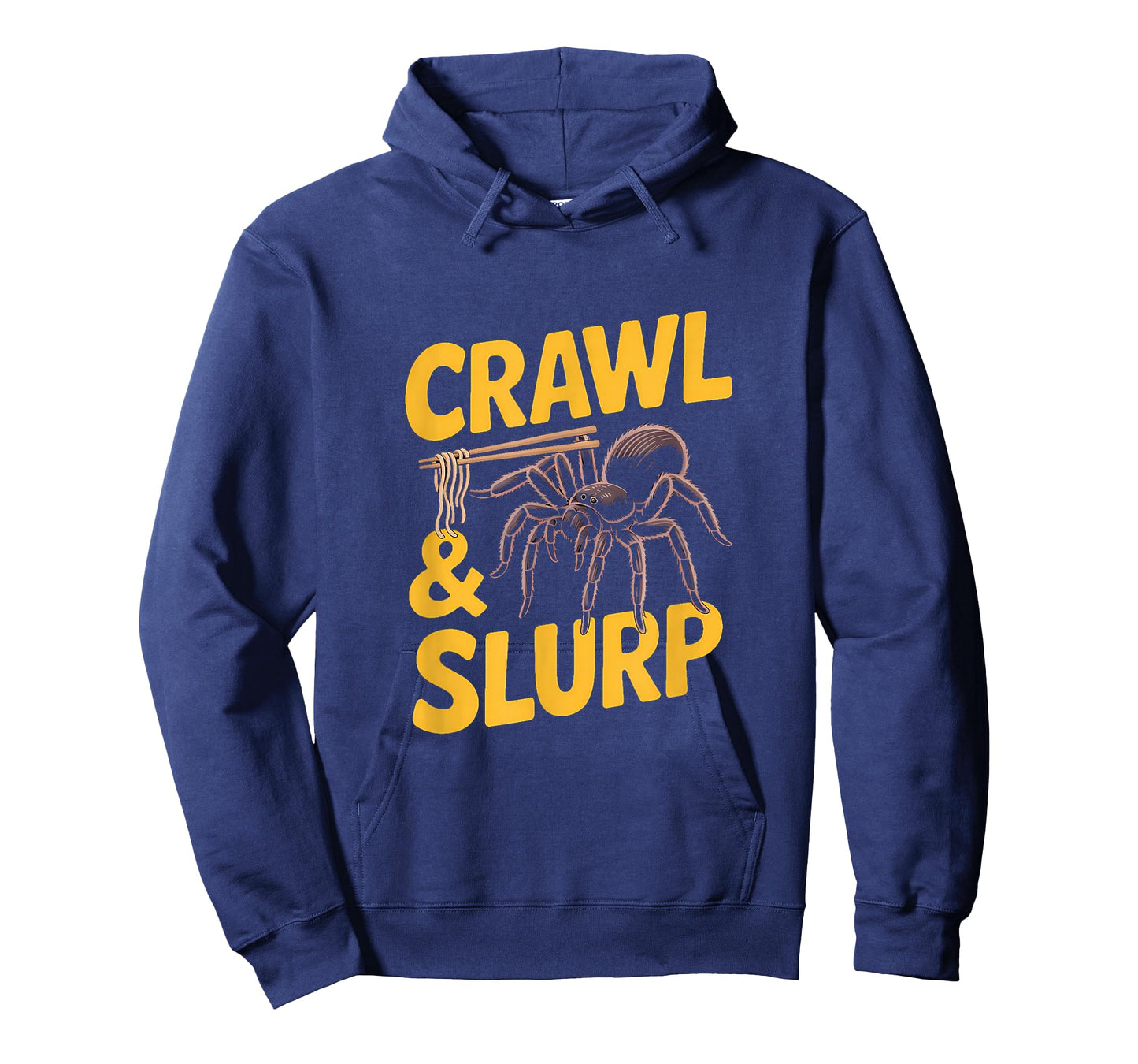 Tarantula Noodle Art - Crawl & Slurp T-Shirt