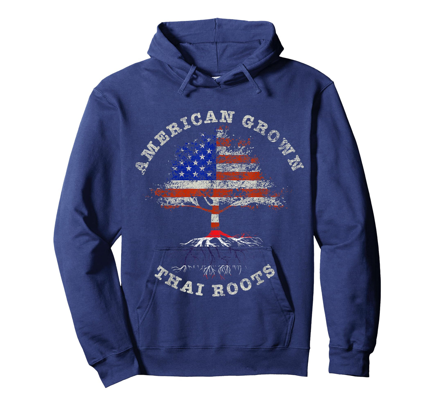 American Grown Thai Roots Thailand T-Shirt