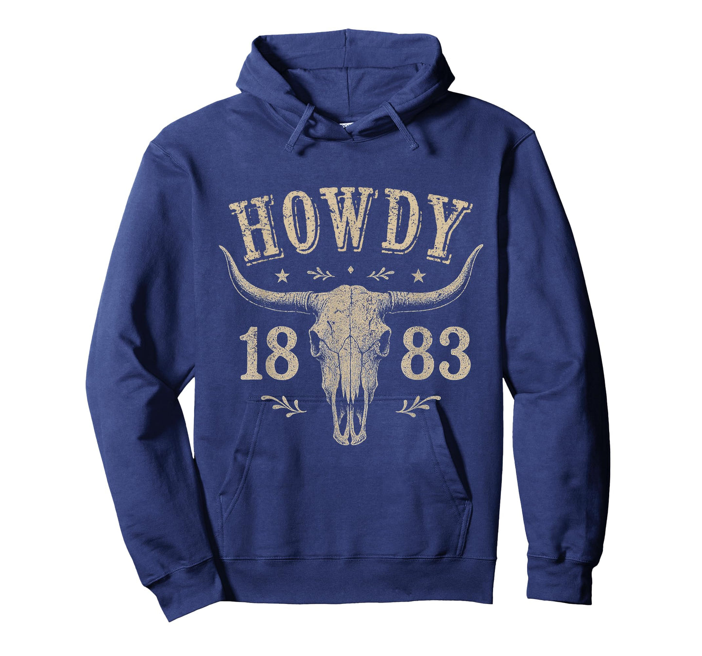 Vintage Howdy Country Funny Western Cowboy Cowgirl T-Shirt