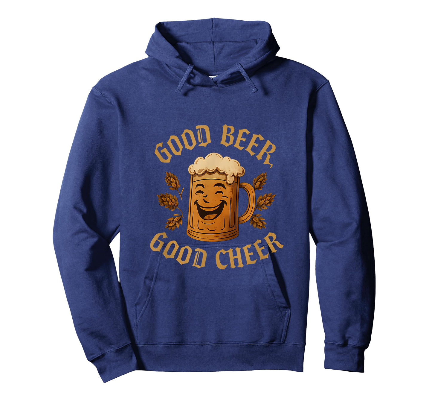 Good Beer Good Cheer Gothic Beer Mug Party Design T-Shirt