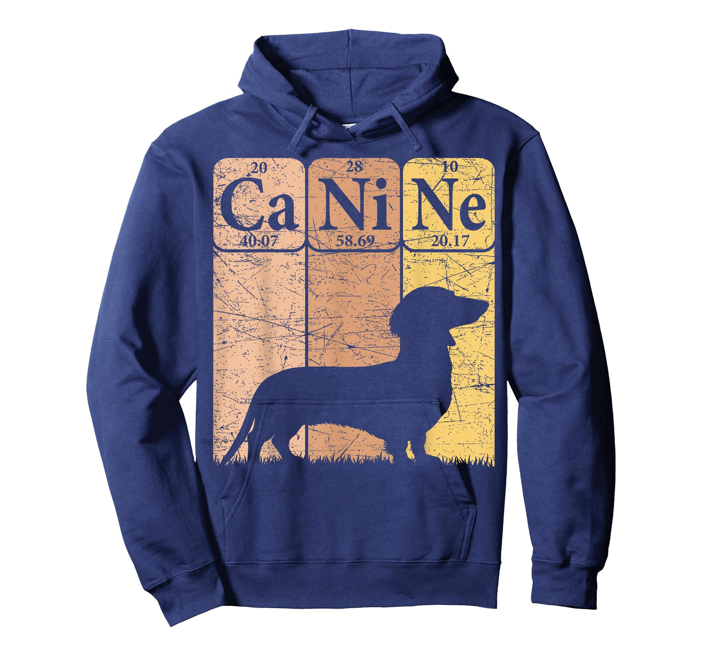 Dachshund Dog Periodic Table Elements Dog Lover Canine T-Shirt