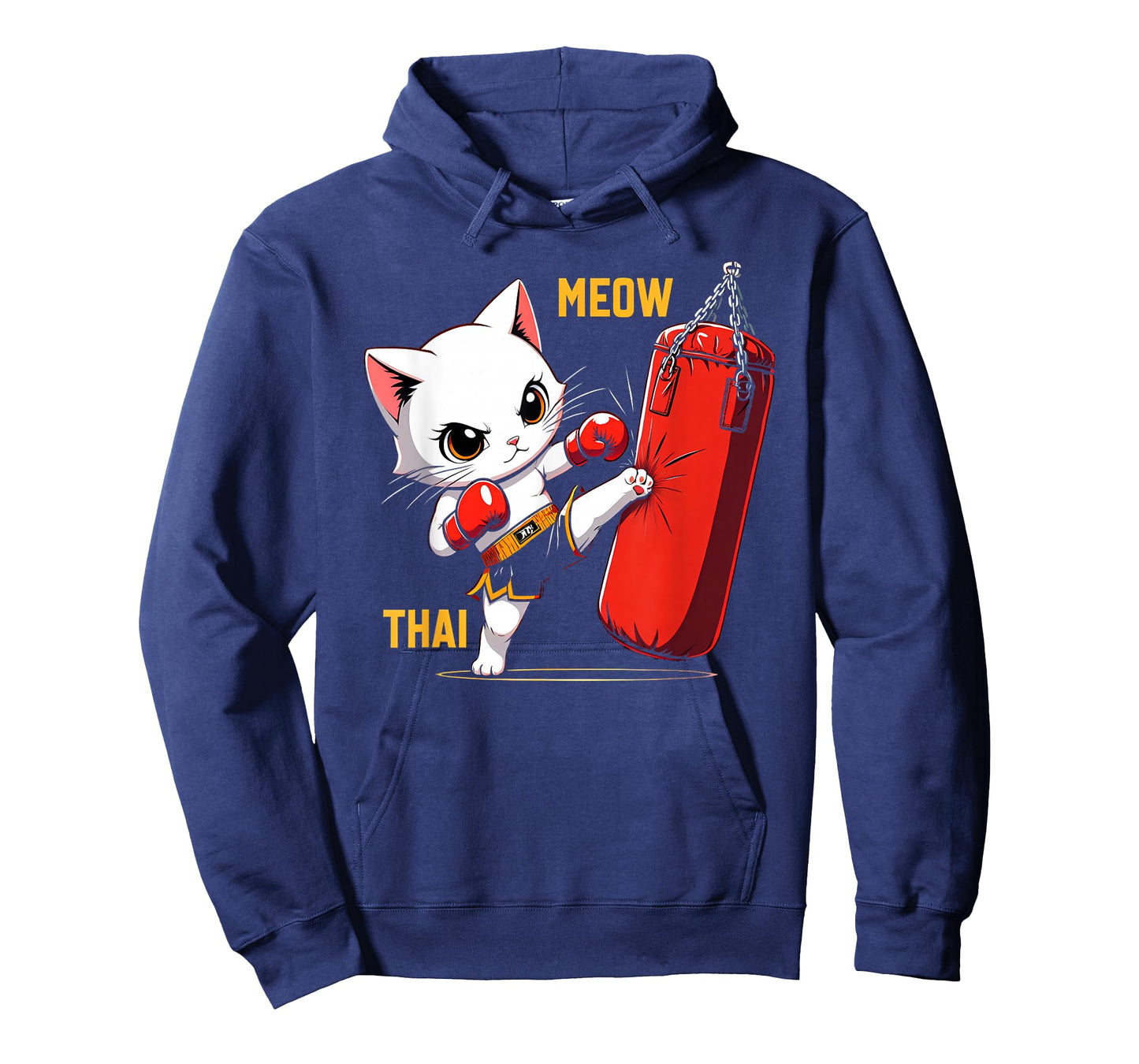 Muay Thai Cat, Meow Thai, Thai Boxing For Youth, Muay Thai T-Shirt