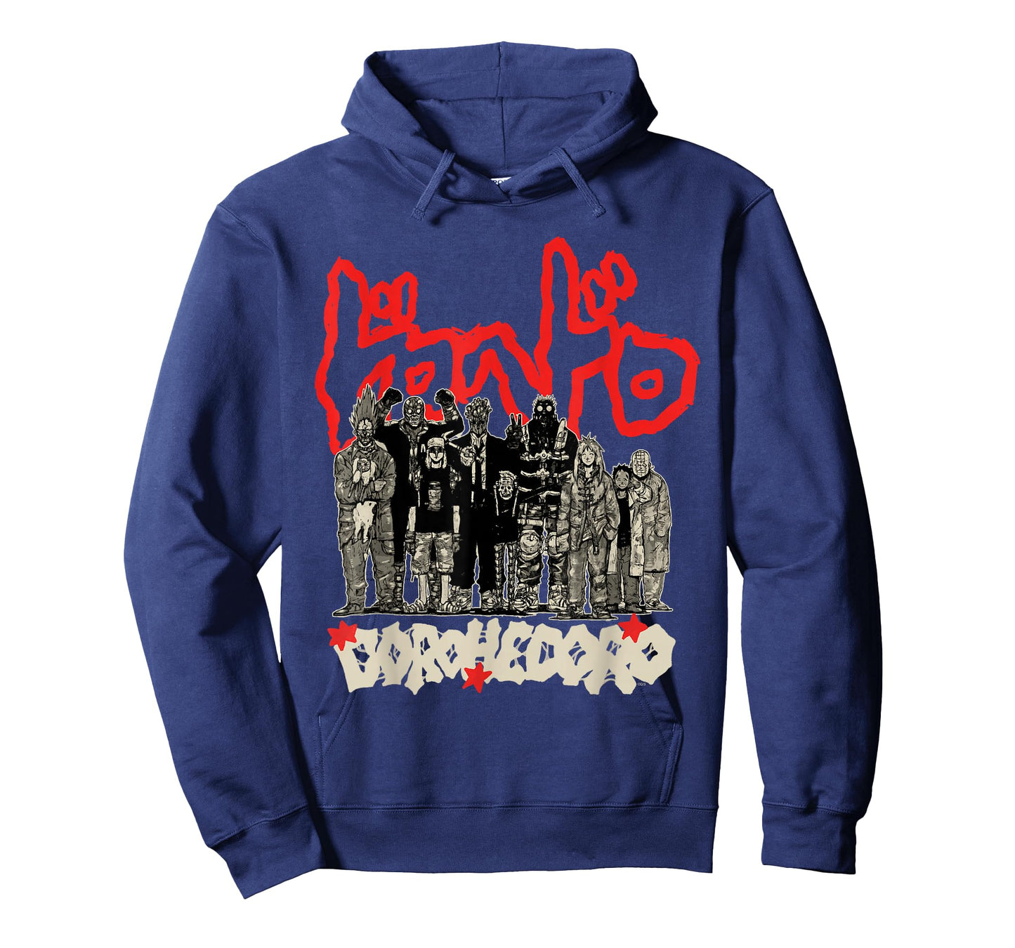Dorohedoro Group Portrait with Kanji Logo Manga T-Shirt