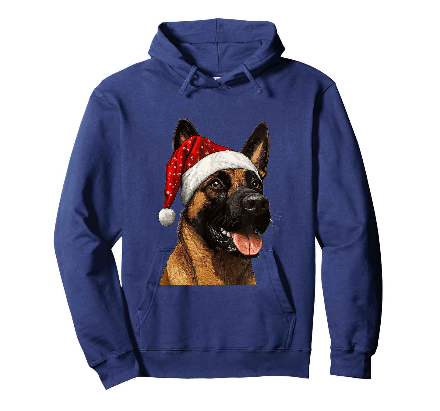 Cute Belgian Malinois Dog Christmas Merry X-mas Graphic T-Shirt