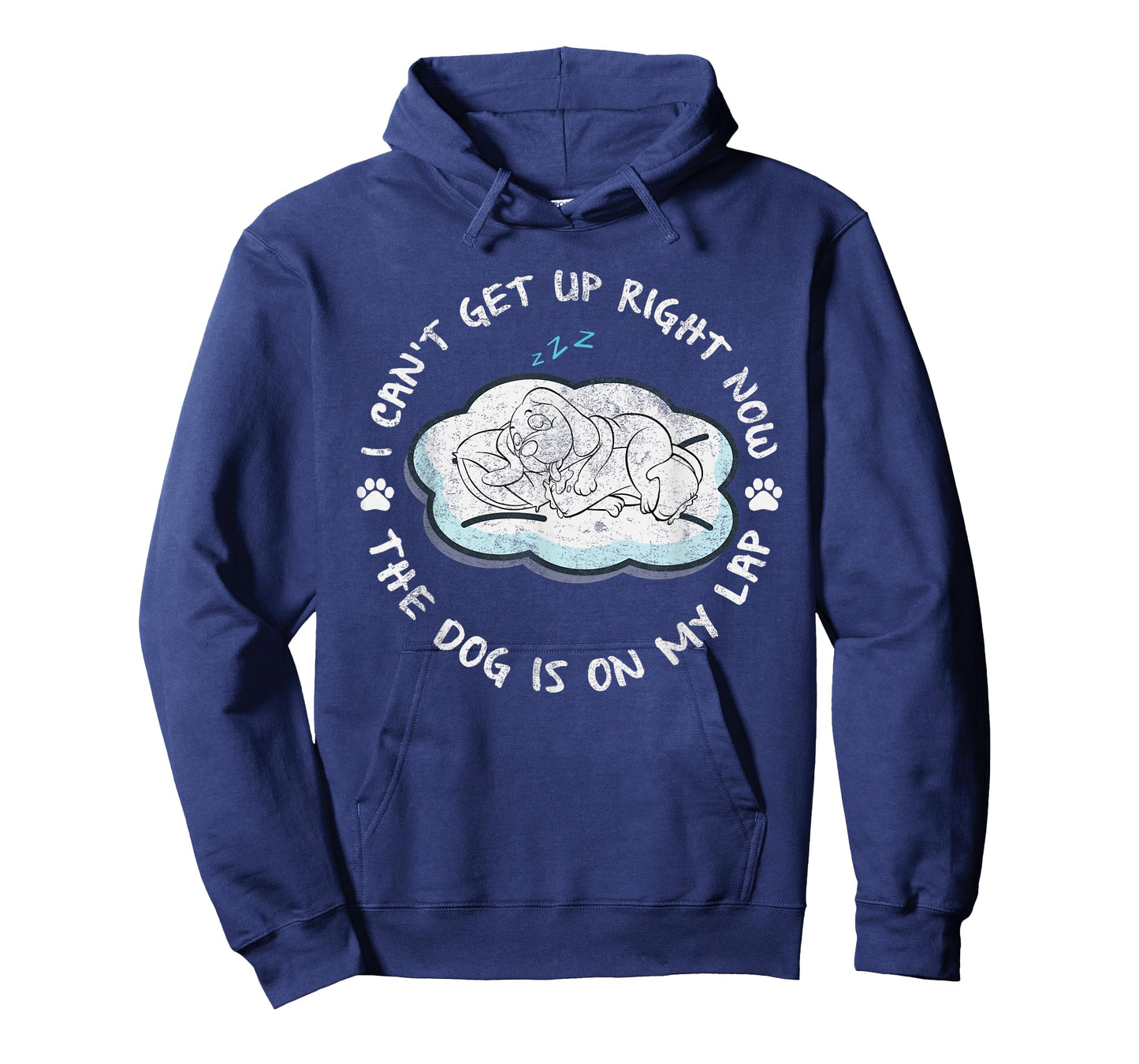 I Can’t Get Up Right Now The Dog Is On My Lap Dog Lovers Men Women Kids T-Shirt