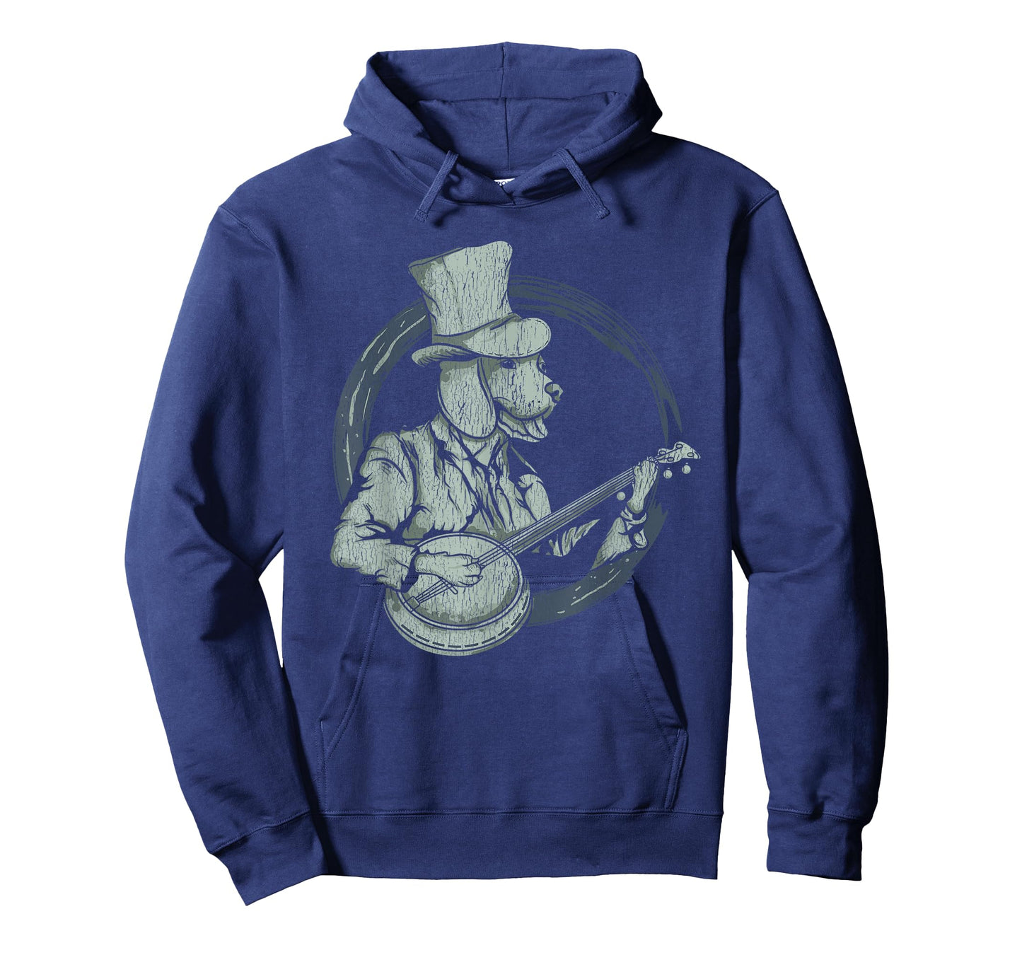 Vintage Bluegrass banjo tshirt - southern line dance dog t T-Shirt