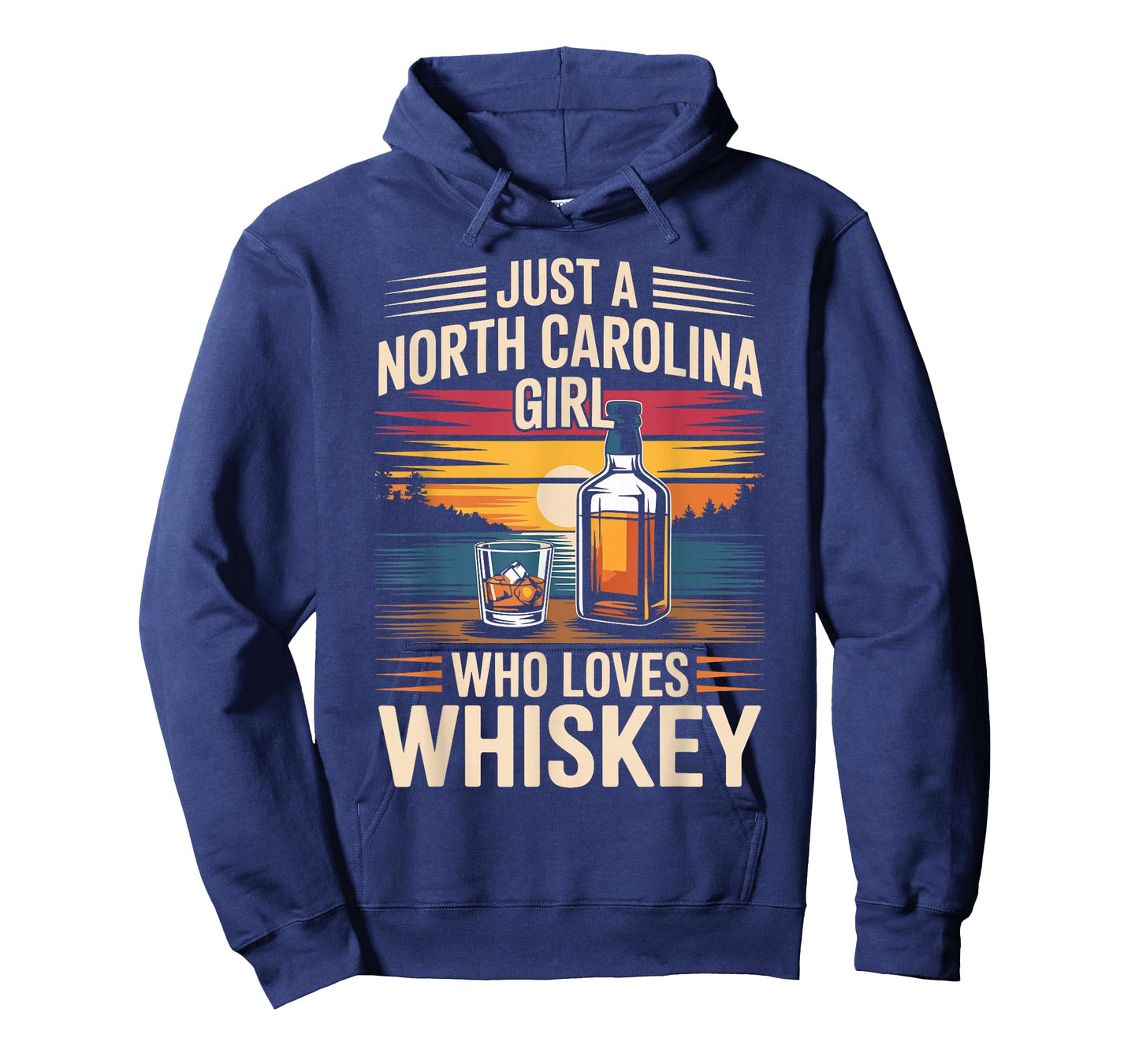Just A Carolina Girl Who Loves Whiskey T-Shirt