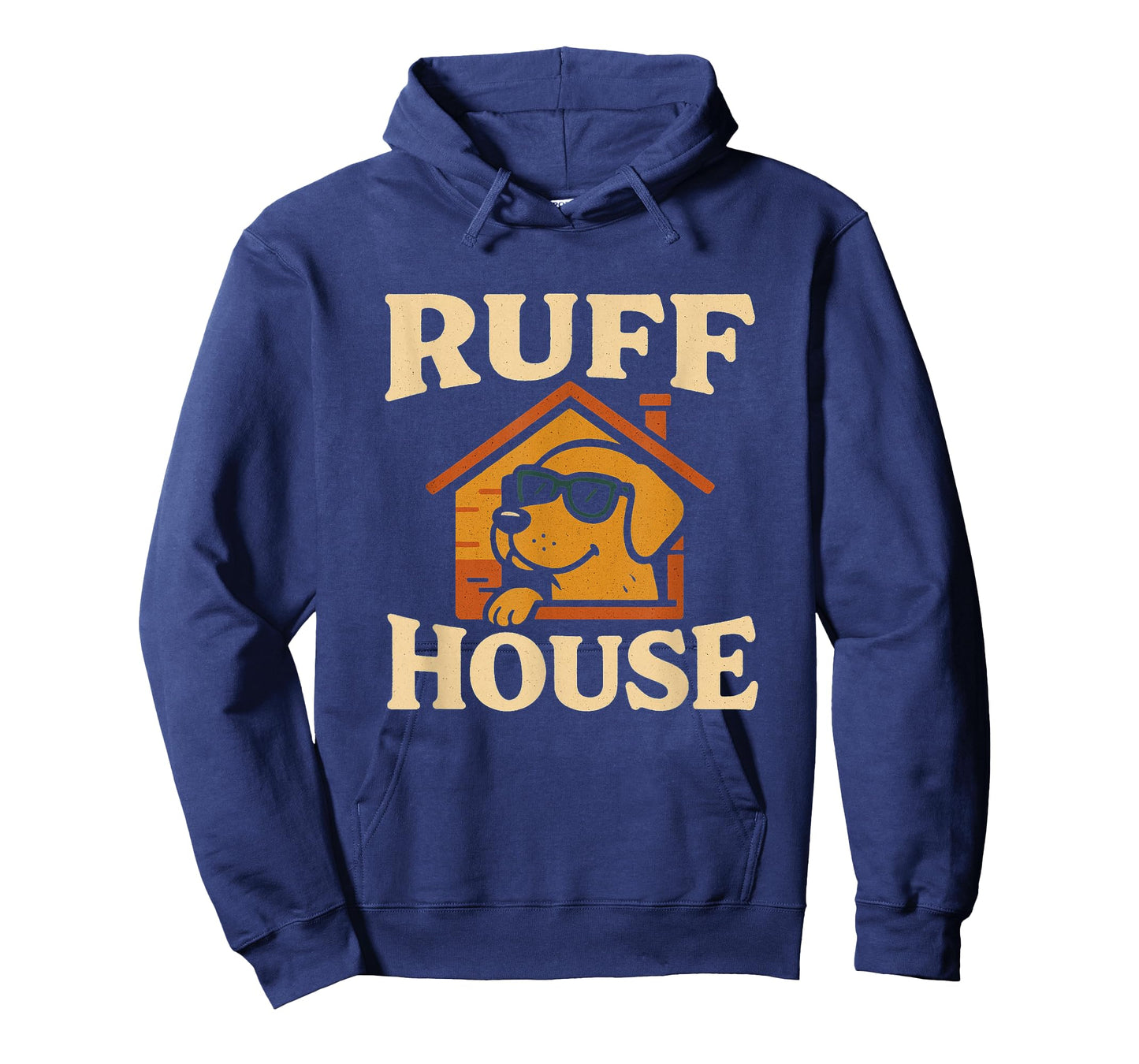 Ruff House Funny Cool Dog Sunglasses Home Pet Dog Puppy T-Shirt