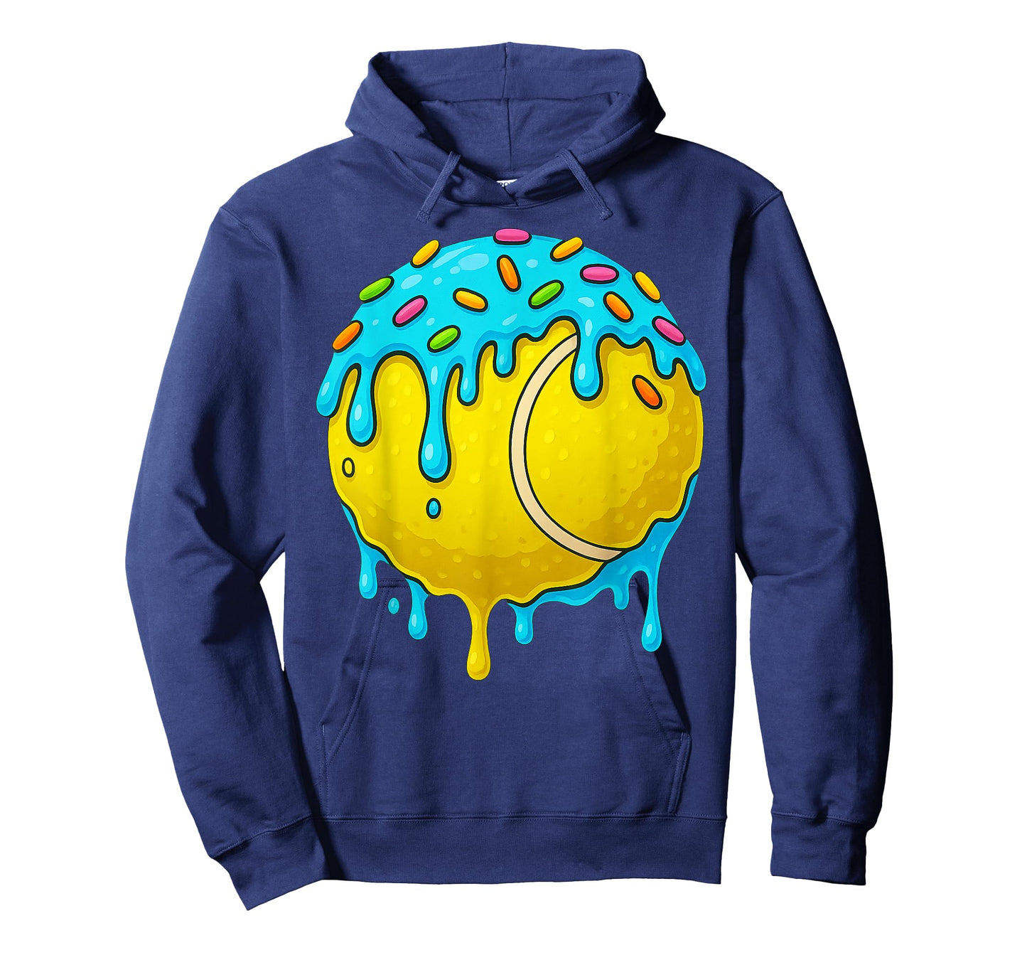 Tennis Ball Drip Team for Boys and Girls Ice Cream Cool T-Shirt