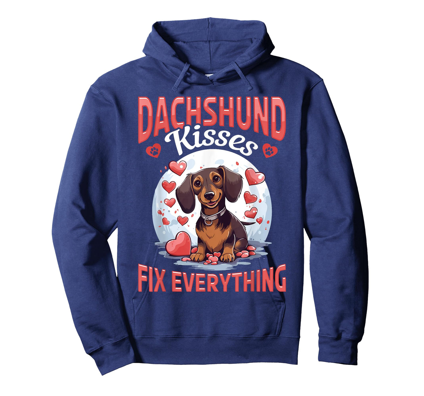 badger wiener sausage dog Dachshund kisses Fix everything Men Women Girls Kids T-Shirt