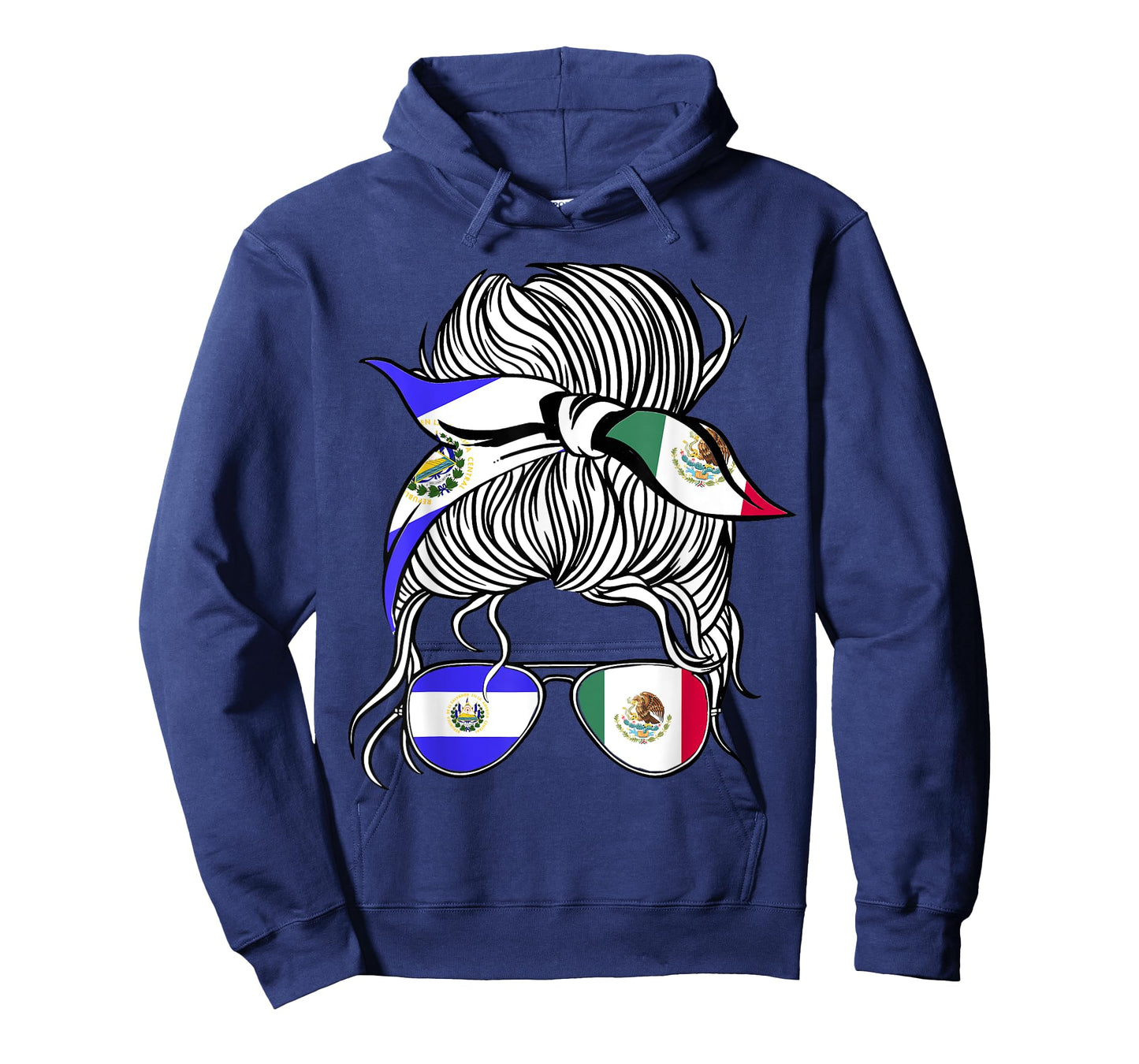 El Salvador Flag Mexico Grown Women Girl Country T-Shirt
