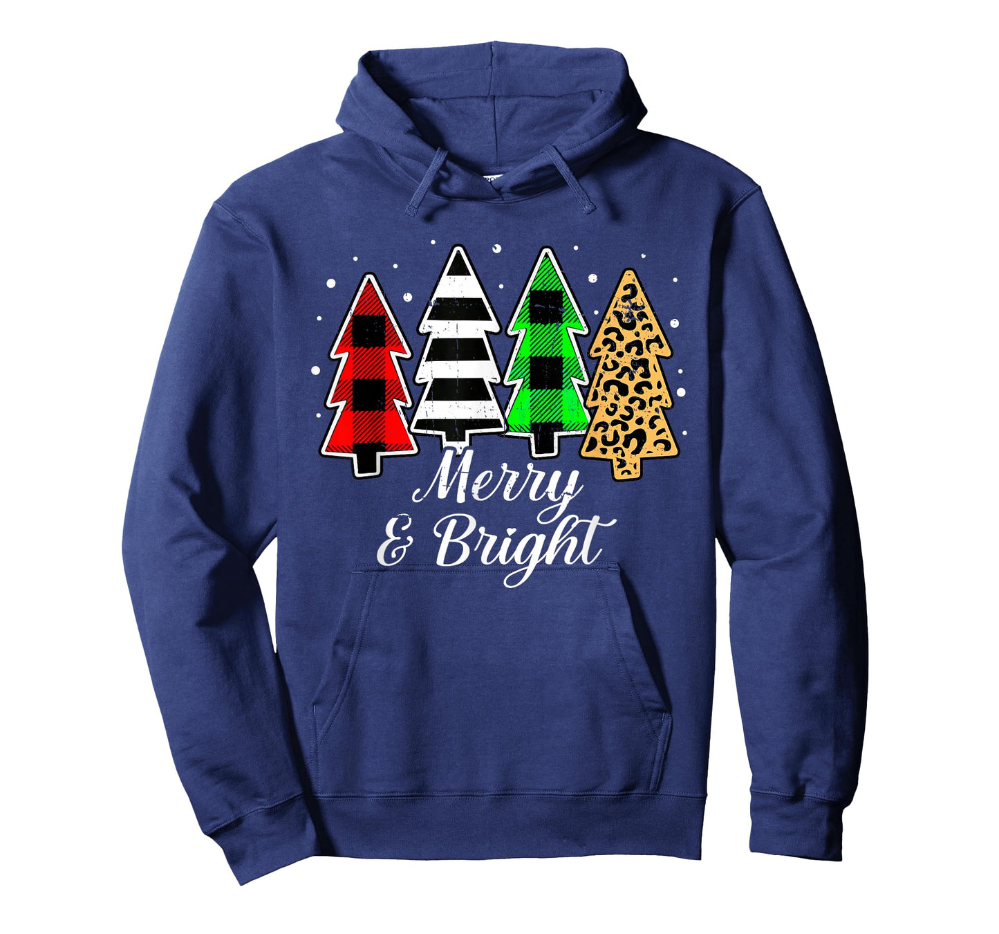 Merry and bright christmas family pajamas matching men women T-Shirt