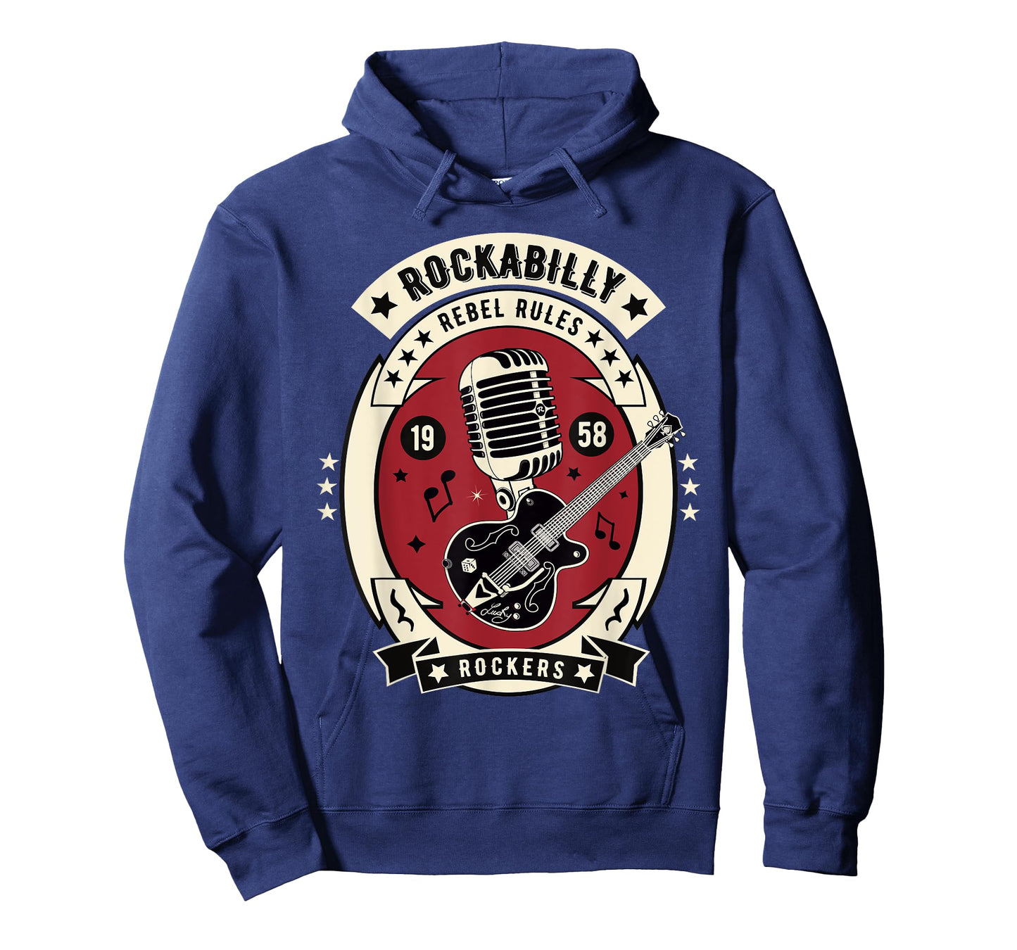 Rockabilly Clothing For Men Women Retro 50s Rocker Tshirt