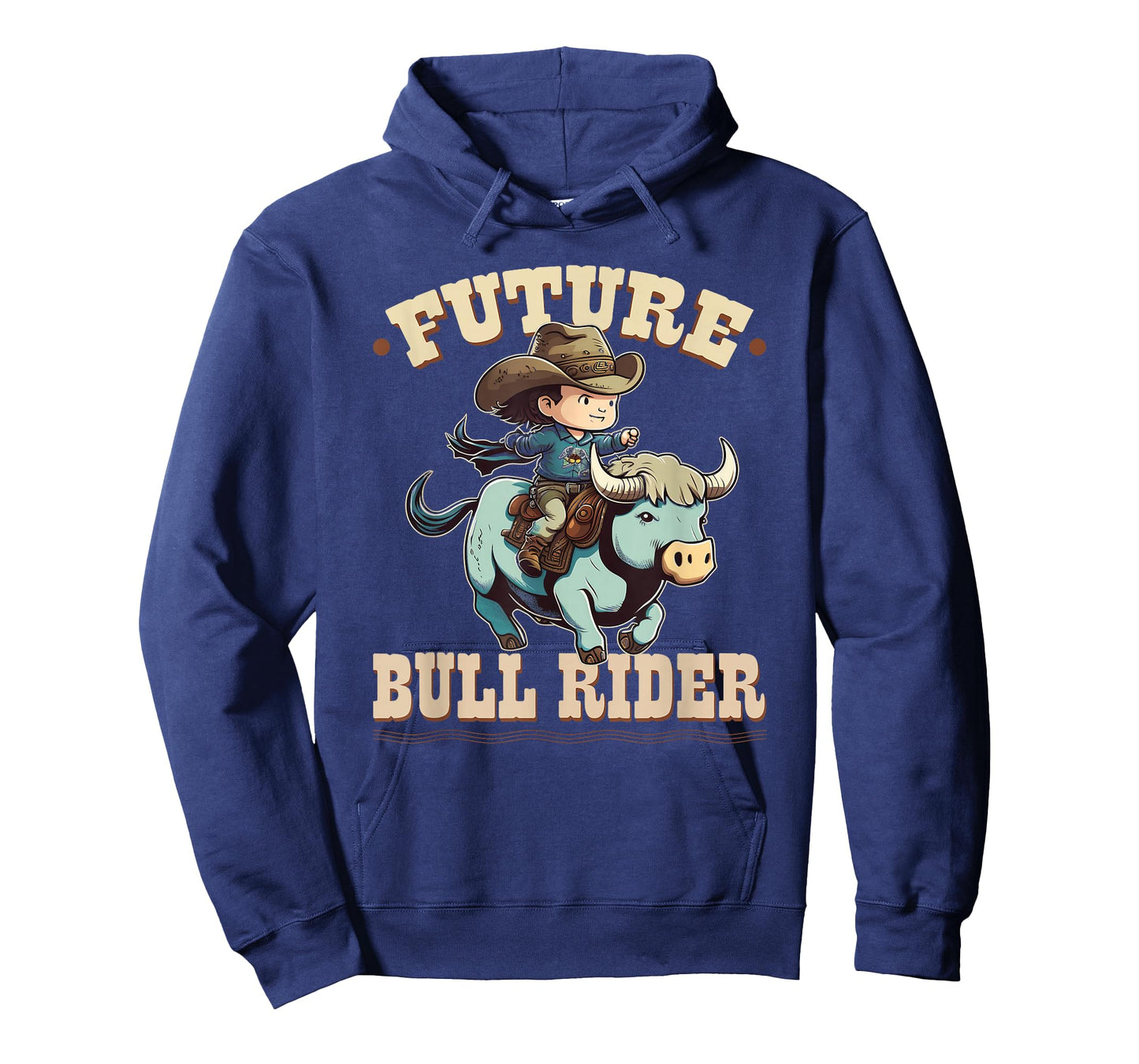 Future Bull Rider, Bull Riding Cowboy Rodeo Boy Kids T-Shirt