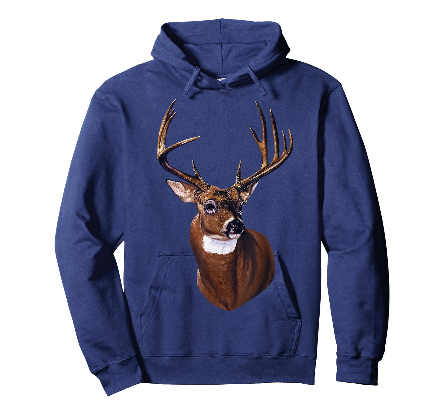 Whitetail Deer Portrait Antlers Wildlife Animal Graphic T-Shirt