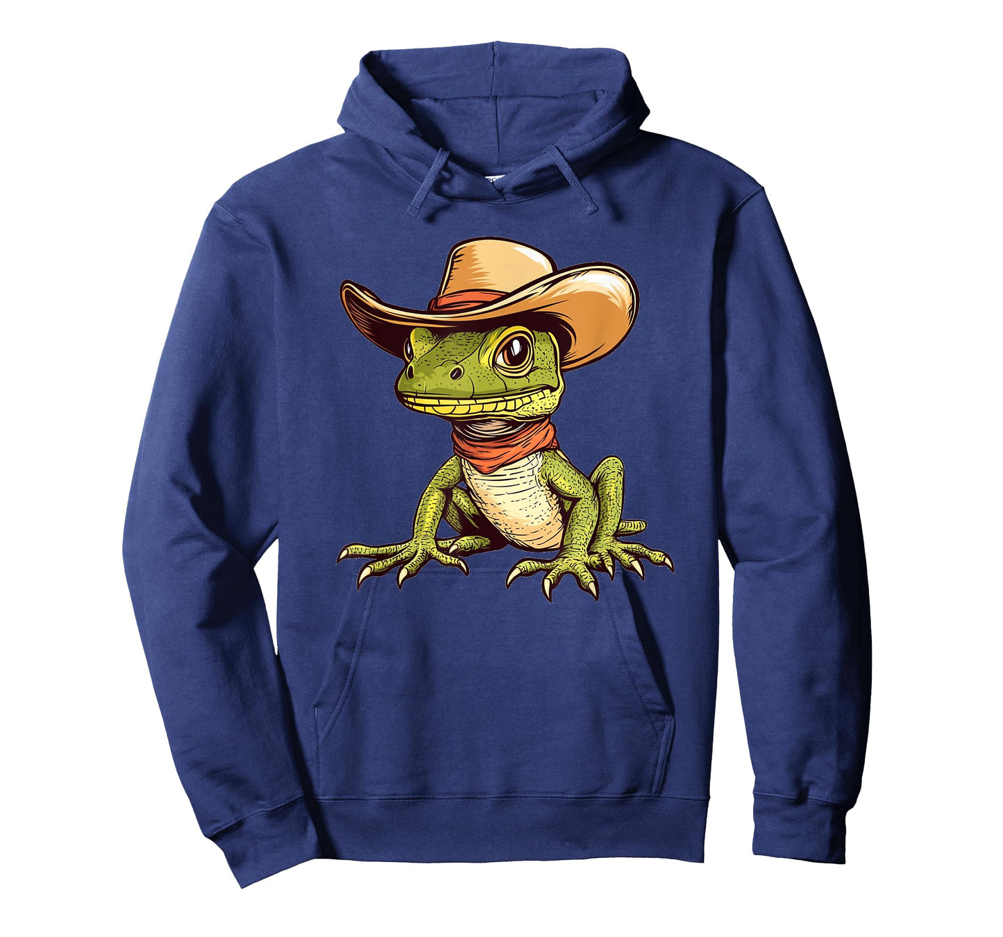 Cowboy Lizard Reptile Ready for the Wild West T-Shirt