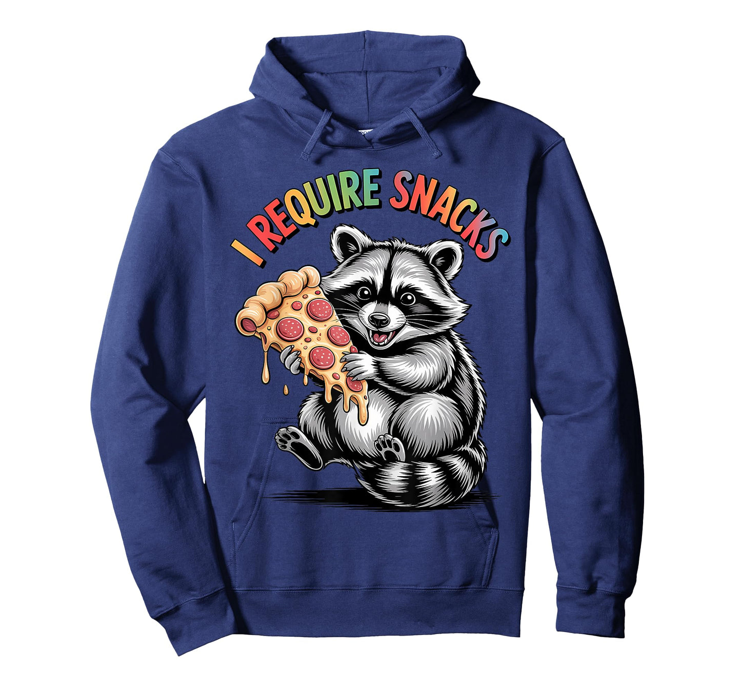 I Require Snacks Raccoon Shirt Funny Christmas Men Women T-Shirt