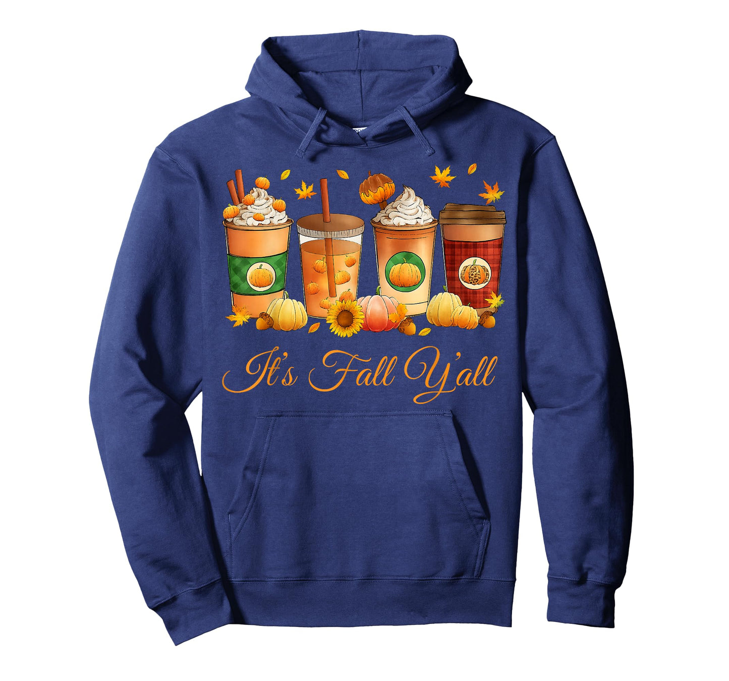 It’s Fall Y’All Pumpkin Spice Coffee Autumn Season T-Shirt