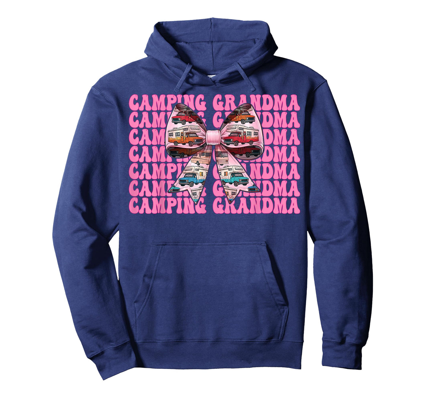 Camping Grandma RV Camping Camper Motorhome Nana Coquette T-Shirt