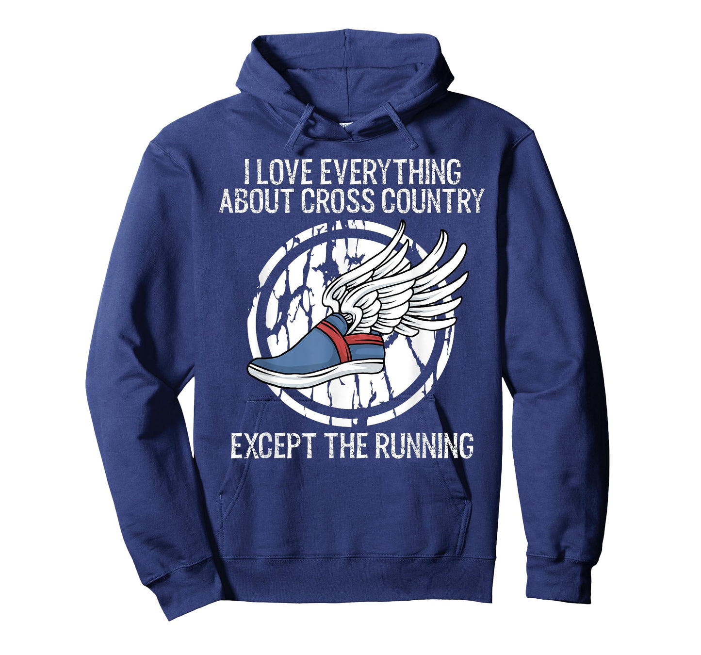 Funny Cross Country Love Everything Except Running T-Shirt