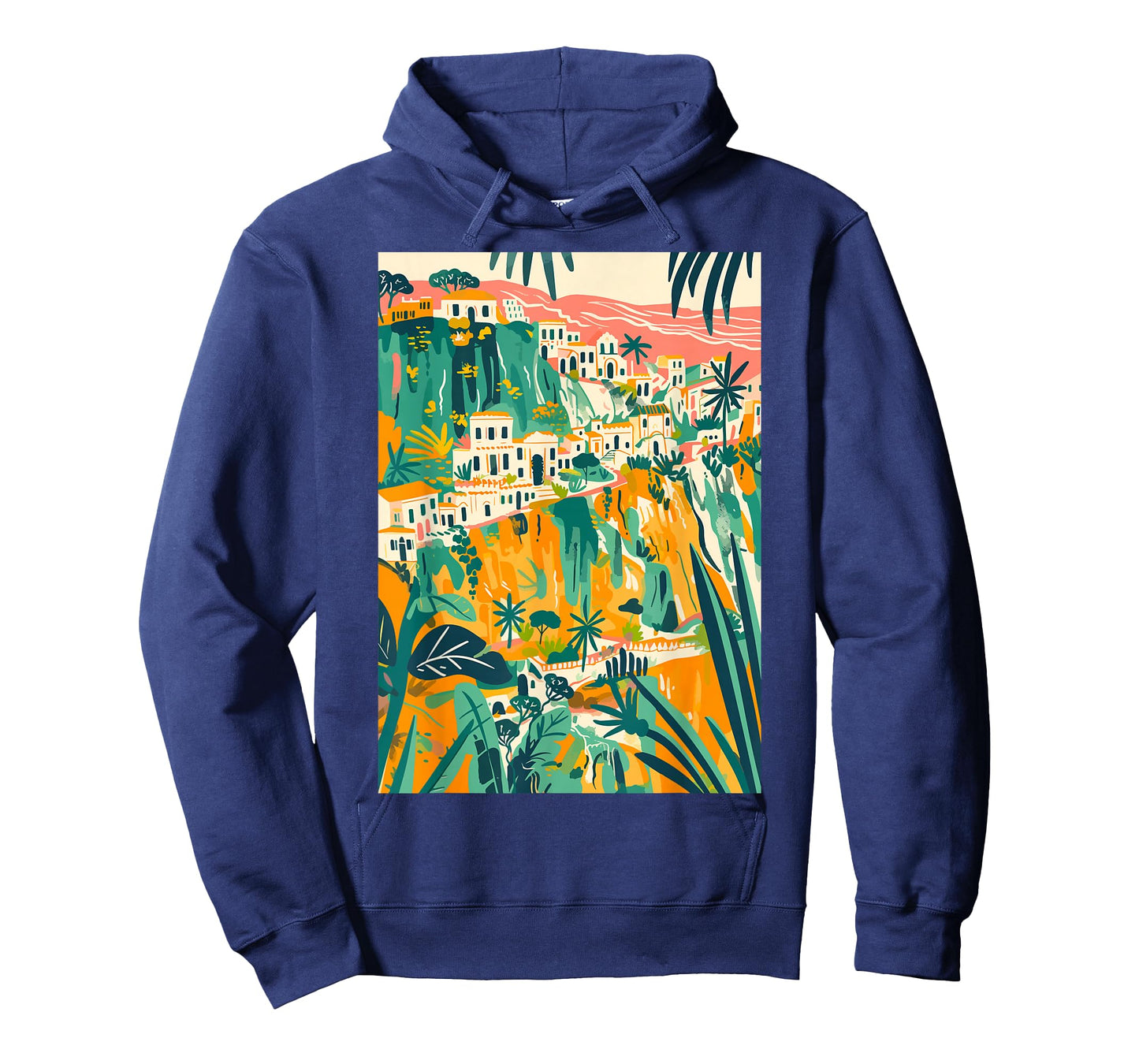 Italy Theme Matera Illustration T-Shirt