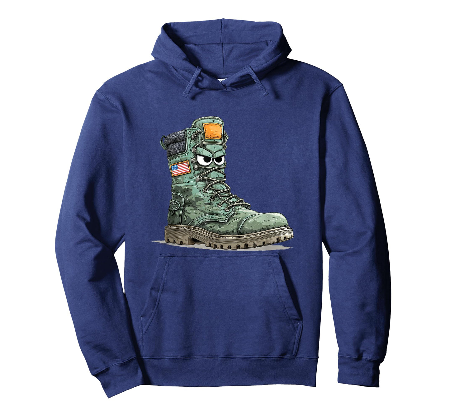 Funny Shoe Face in US Colors for Boys and Girls T-Shirt