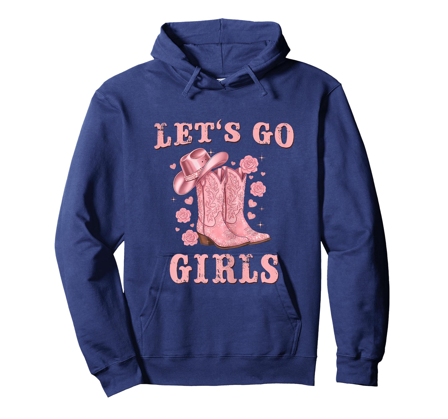 Country Girls Rodeo Woman Pink Cowgirl Lets Go Girls T-Shirt